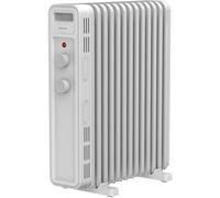 Radiateur électrique bain d'huile - SENCOR - SOH 3413WH - 2500 W - 2 boutons - Blanc