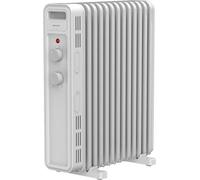 Radiateur électrique bain d'huile SENCOR SOH 3413WH 2500W 13 ailettes 3 niveaux de chaleur thermostat manuel Blanc