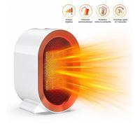 Radiateur electrique basse consommation 1200W Chauffage Rapide Silencieux Radiateur Salle de Bain Chauffage d'appoint