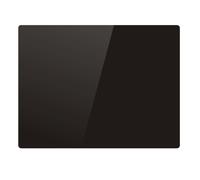 Kalia Radiateur électrique Glass - Inertie sèche céramique, façade en verre, écran LCD 1000 W Noir