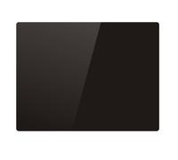 Kalia Radiateur électrique Glass - Inertie sèche céramique, façade en verre, écran LCD 1000 W Noir