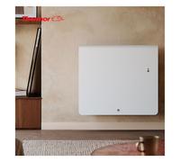 Radiateur électrique chaleur douce 1250W EQUATEUR 5 Horizontal Blanc - THERMOR 428389