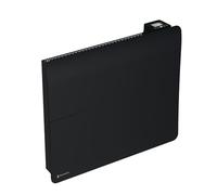 Radiateur électrique connecté 1500W double système de chauffe horizontal Noir Cira