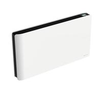 Radiateur électrique connecté 2000W double système de chauffe horizontal Blanc Molia