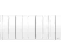 Radiateur électrique connecté IPALA bas 1000W blanc - inertie fluide