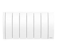 Radiateur électrique connecté IPALA bas 700W blanc - inertie fluide G