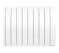 Sauter Radiateur électrique connecté Ipala – inertie fluide 1500W – Blanc