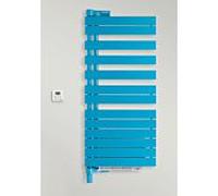 Zehnder Radiateur électrique design Roda Twist Air Spa ZRE40255DF00000 ROEL-140-55/IPS, 1344 x 550 mm, blanc mat