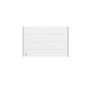 Radiateur électrique fixe à inertie sèche céramique 1500W Bestherm TANIN horizontal blanc