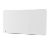 Radiateur électrique fixe à inertie sèche céramique avec thermostat interchangeable 1500W Bestherm OVEO horizontal blanc