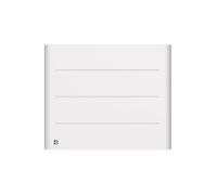 Radiateur électrique fixe à inertie sèche céramique - BESTHERM - TANIN 1000W - horizontal blanc