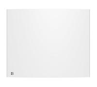 Radiateur électrique fixe à inertie sèche fonte - BESTHERM - BIA 1000W - horizontal blanc