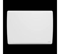 Radiateur électrique fixe connecté WiFi à inertie sèche céramique + film avec thermostat interchangeable 2000W THOMSON MOLY horizontal blanc