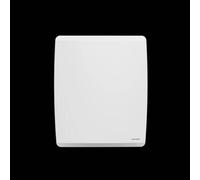Radiateur électrique fixe connecté WiFi à inertie sèche céramique + film avec thermostat interchangeable 1000W THOMSON MOLY horizontal blanc