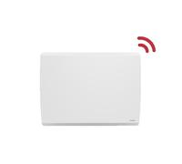 Radiateur électrique fixe inertie sèche - Double cœur de chauffe - THOMSON - MOLY 2000W - Connecté WiFi - horizontal blanc - NF