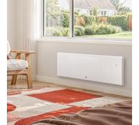 Radiateur electrique Fonte chaleur douce KENYA 5 Plinthe 1500W Blanc - THERMOR 414740