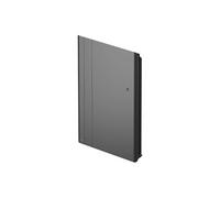 Radiateur électrique horizontal connecté INTUIS CHAMANE Nativ 750W Anthracite