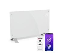 Klarstein Bornholm Curve Smart 2000W 20m² Convecteur Électrique Blanc