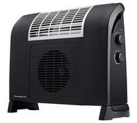 radiateur électrique mobile avec 2 niveaux de puissance 1000W 2000W noir Rowenta Noir G