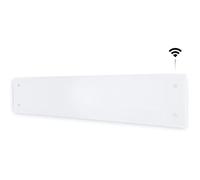 Adax CLea L - Radiateur Electrique Mural Intelligent Wi-Fi avec Commande par Smartphone - 800W | Chauffage Electrique | Chauffage d'appoint Salle de Bain | Hauteur Convecteur 222mm | IP24C KDT Blanc
