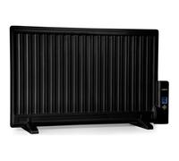 Radiateur électrique - oneconcept - radiateur bain d'huile 800 W avec 3 niveaux de puissance - Chauffage d'appoint Thermostat noir