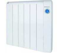 Radiateur Électrique Orbegozo RRE 1000 1000W 6 Éléments Télécommande Blanc