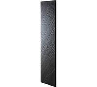Radiateur électrique pierre naturelle - coloris graphite - 1200 Watts - 200 x 50 cm vertical