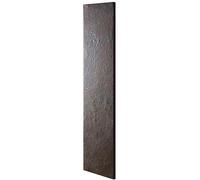 Radiateur électrique pierre naturelle - coloris lauze - 1200 Watts - 200 x 50 cm vertical