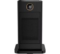 Radiateur électrique portable – 1500 W – Avec télécommande – Radiateur et ventilateur – Pour la maison et le bureau – Avec minuterie