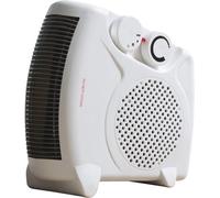 Radiateur électrique portable avec ventilateur 2000 W, blanc