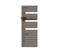 Radiateur électrique sèche-serviettes Allure 4 Classique Mât à gauche 750W Gris roche/Chêne - THERMOR - 483269