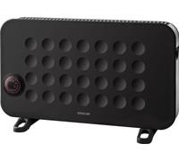 Radiateur électrique SENCOR SCF 2101BK, 2000 W, 3 niveaux de chauffage, Minuterie 24h, Noir