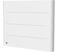 Radiateur électrique Tanin, à inertie sèche, en céramique, 1000 W, horizontal, de couleur blanche