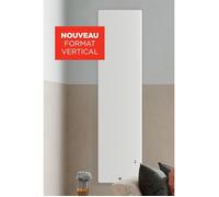 Radiateur électrique - THERMOR - INGENIO 4 1500W (vertical) - Connecté programmable - Double corps aluminium - Blanc mat