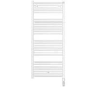 Radiateur électrique Zehnder Zeno Design ZZ1A0250G500000 ZNE-120-050/DD, 1304 x 500 mm, gris bleu, RAL 7031