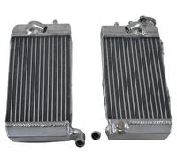 Radiateur en aluminium, dimensions : 88,0 cm x 48,8 cm x 3,8 cm, compatible avec la moto d'aventure XRV750 Africa Twin 1990-2000, refroidissement haute performance, construction robuste en aluminium,