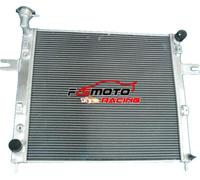 Radiateur en aluminium, dimensions du noyau 545 mm x 590 mm x 40 mm, dimensions totales 860 mm x 610 mm x 145 mm, compatibilité Jeep Grand Cherokee 40L L6 1999-2004, puissance de refroidissement accru