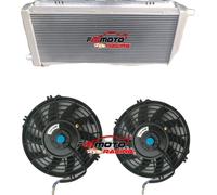 Radiateur en aluminium pour Lotus Elise et Exige, puissance de refroidissement accrue, conception durable soudée au TIG, complet avec couvercle de radiateur