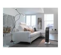 radiateur en céramique à tour avec écran LED 1200W 2000W blanc gris noir Delonghi G
