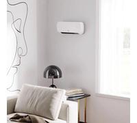 Radiateur en céramique – Radiateur de salle de bains – Radiateur mural – Adapté à la salle de bains – Élément chauffant PTC – Avec télécommande – 45 x 18,6 x 11,5 cm – 1 000 W – Puissance maximale 2 0