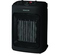 Radiateur en céramique - SENCOR - SFH 7601BK - Jusqu'a 2000 W - 3 niveaux de chauffage - 10 / 15 m² - 60 dB - Noir