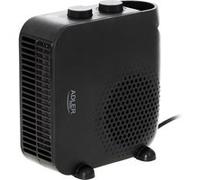 Radiateur et Ventilateur Soufflant, Portable, Air Chaud / Froid, Thermostat AD7725B Noir