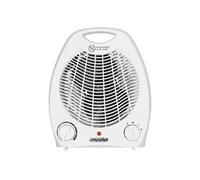 Mesko ms7719 radiateur et ventilateur soufflant, portable, air chaud / froid, thermostat, 2000, blanc