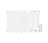 Radiateur fluide connecté Wi-Fi HEATZY SHINE 2000w | Chauffage connecté en Wifi depuis le smartphone, Pour pièces de 20m², Inertie avec fluide caloporteur
