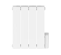 Radiateur fluide connecté Wi-Fi HEATZY SHINE 1000w | Chauffage connecté en Wifi depuis le smartphone, Pour pièces de <10m², Inertie avec fluide caloporteur
