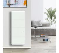 Radiateur Fonte INTUIS AXOO 2000W Vertical blanc connecté NEN3087SEEC