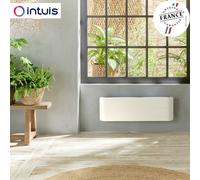 Radiateur Fonte NOIROT CALIDOO Nativ Plinthe 1000W blanc connecté INTUIS M152413