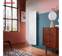 Radiateur fonte VERALI 2000W vertical blanc brillant - ATLANTIC 507657