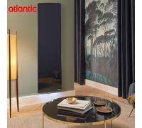 Radiateur fonte VERALI 2000W vertical noir brillant - ATLANTIC 507663
