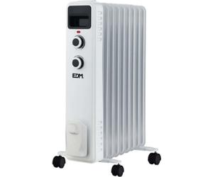 Radiateur Huile 2000w Edm Chaleur Douce Et économique Pour Petites Pièces - Edm